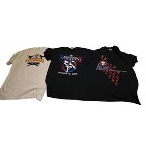 Vtg To Now United World Tae Kwon Do Black Belt T-Shirts Size XL & L & M Men's